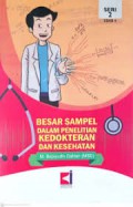 Besar Sampel Dalam Penelitian Kedokteran & Kesehatan Seri 2