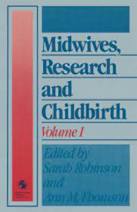 Midwives, Research & Childbirth Volume 1