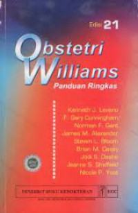 Obstetri Williams panduan Ringkas Edisi 21