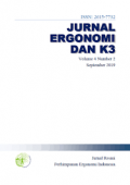 Jurnal Ergonomi dan K3