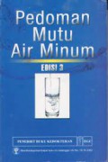 Pedoman Mutu Air Minum