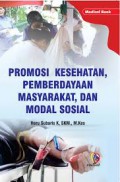 Promosi Kesehatan, Pemberdayaan Masyarakat & Modal Sosial